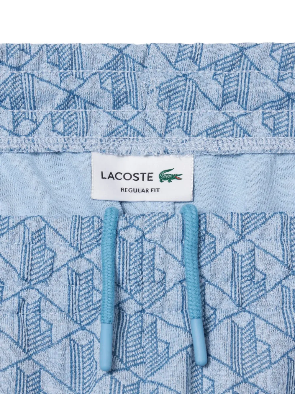 Lacoste Paris joggingbroek met monogram Blauw