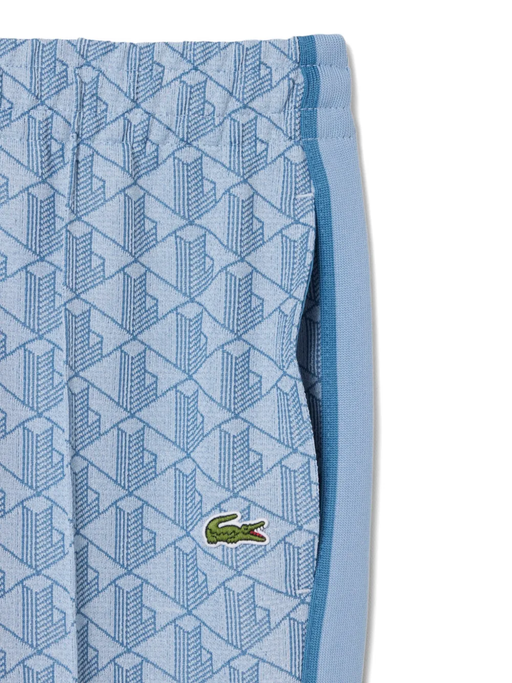 Lacoste Paris joggingbroek met monogram Blauw