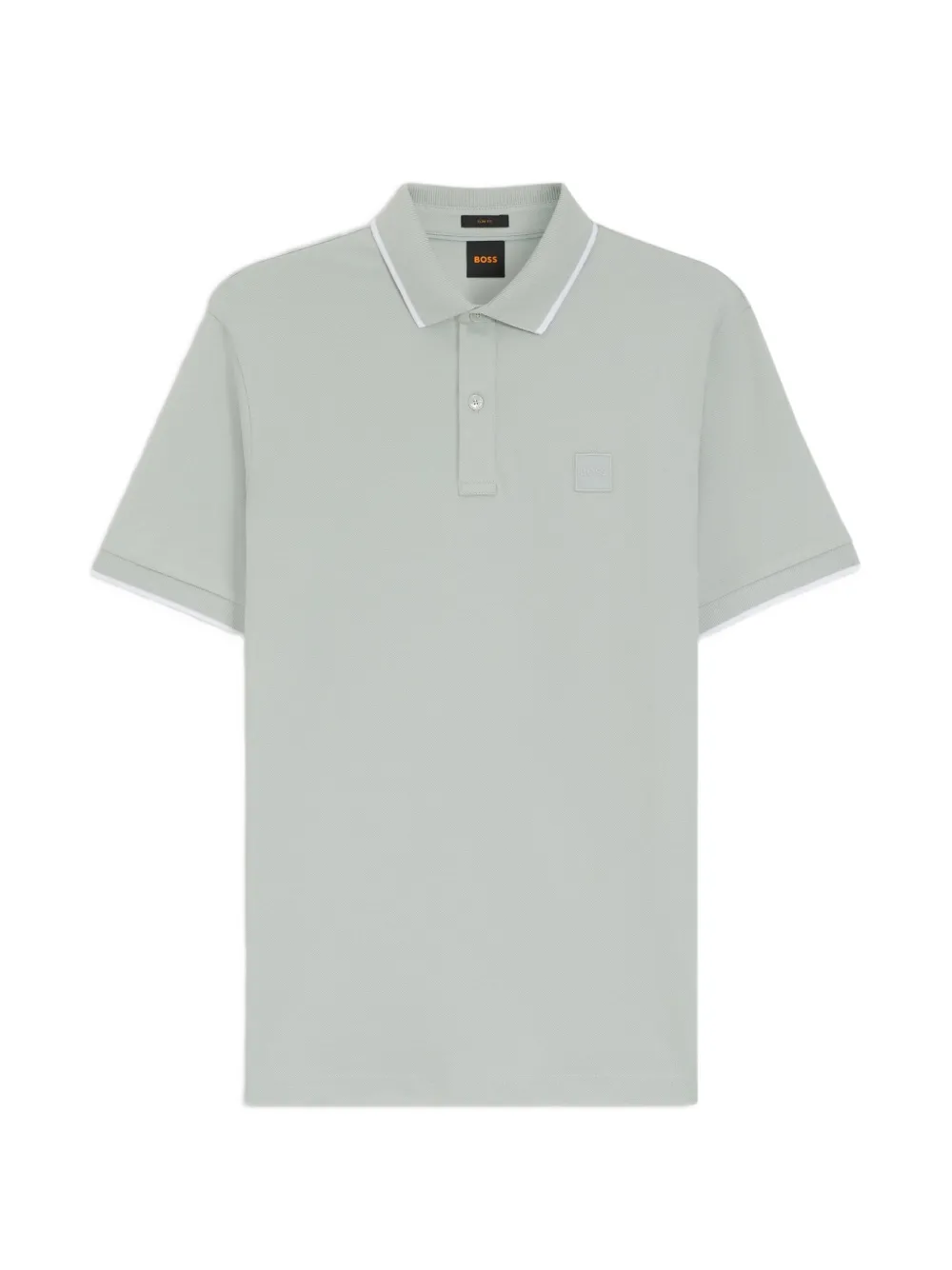 BOSS cotton polo shirt - Grigio