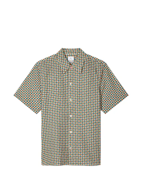 PS Paul Smith geo tile print shirt