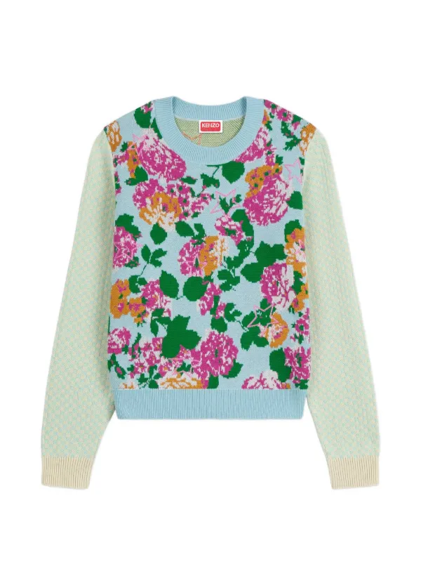 トップス Composition by KENZO Floral Knit Sweater 34620258_65749501_600.jpg