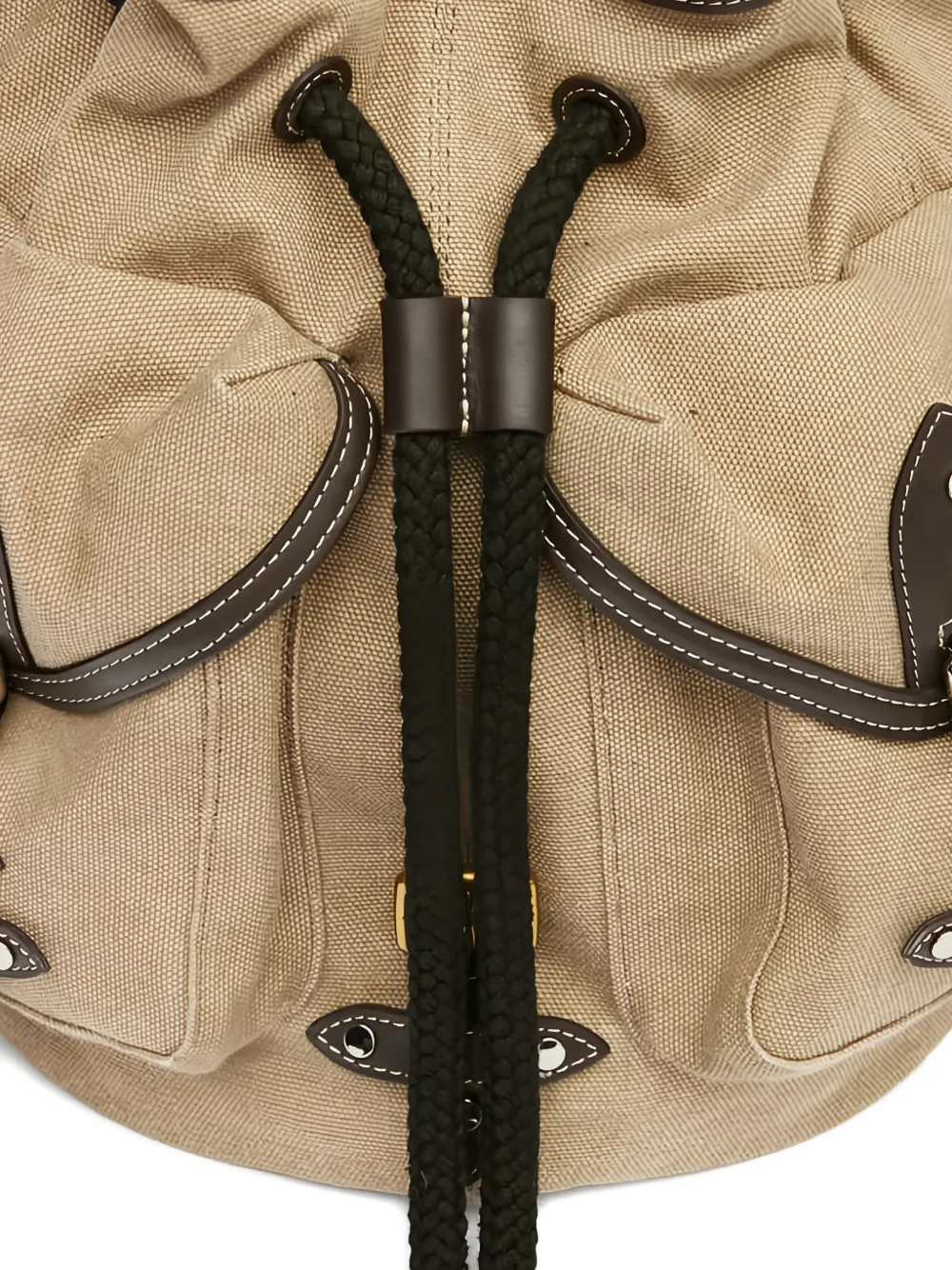 ISABEL MARANT Yumbo kleine rugzak Beige