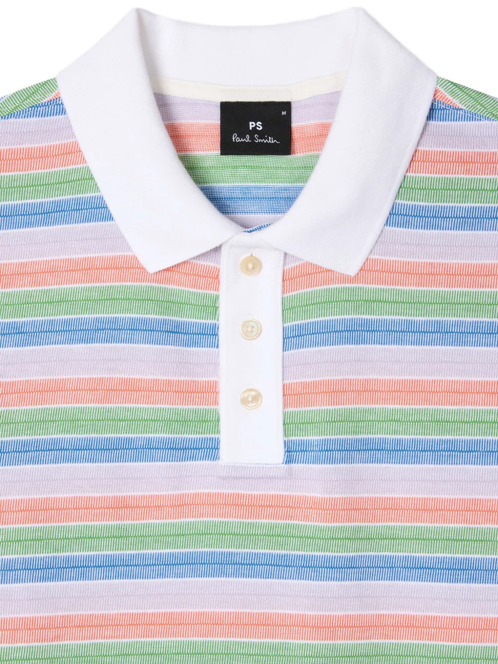 PS Paul Smith Gestreept poloshirt Blauw