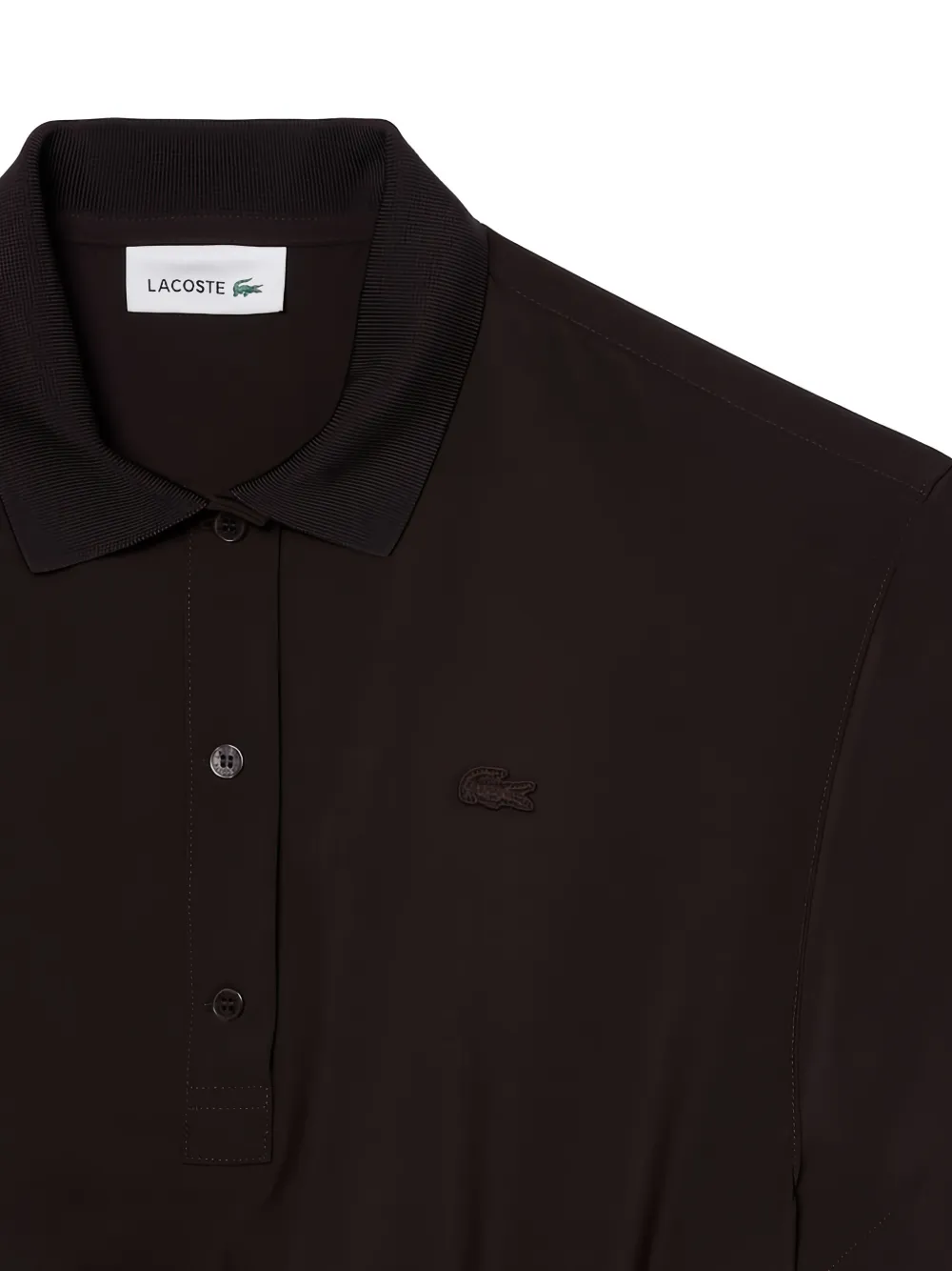 Lacoste Geplooide midi-jurk Bruin