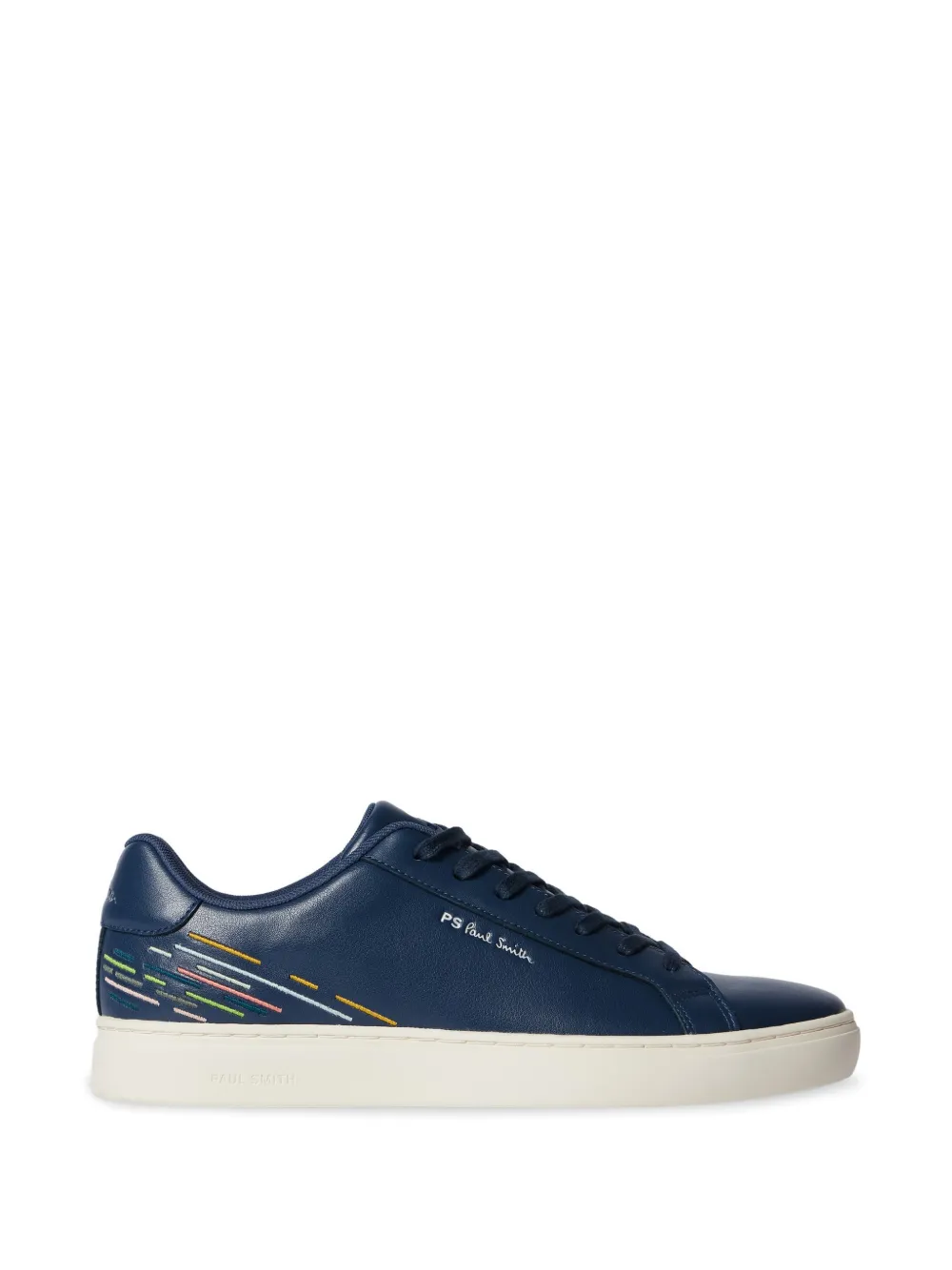 PS Paul Smith Rex side-stripe sneakers Blauw