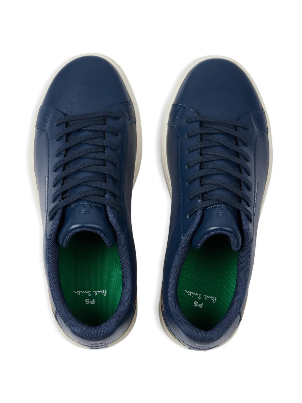 PS Paul Smith Rex side-stripe sneakers Blauw