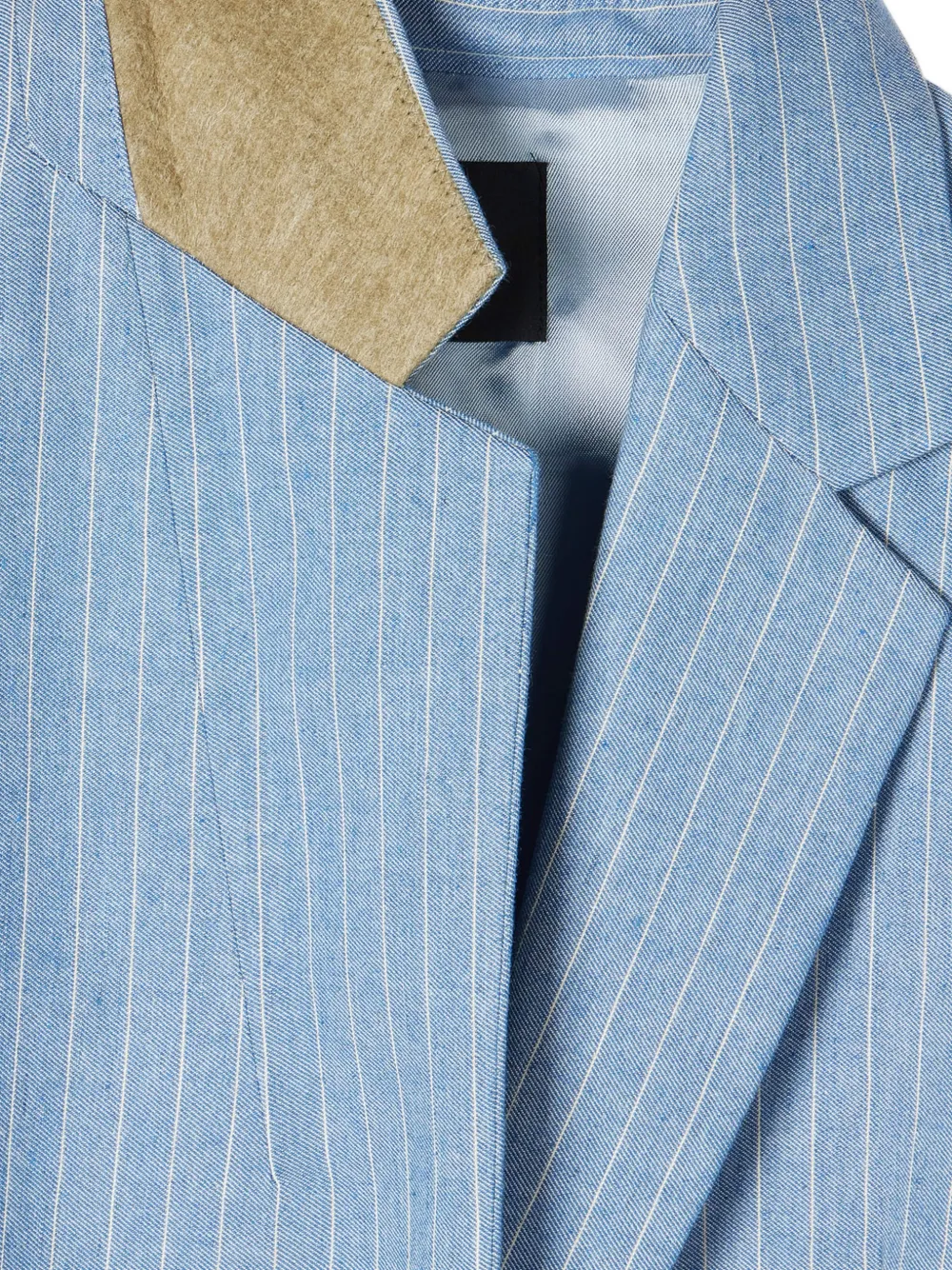  Ps Paul Smith Pinstripe Blazer - Blue 