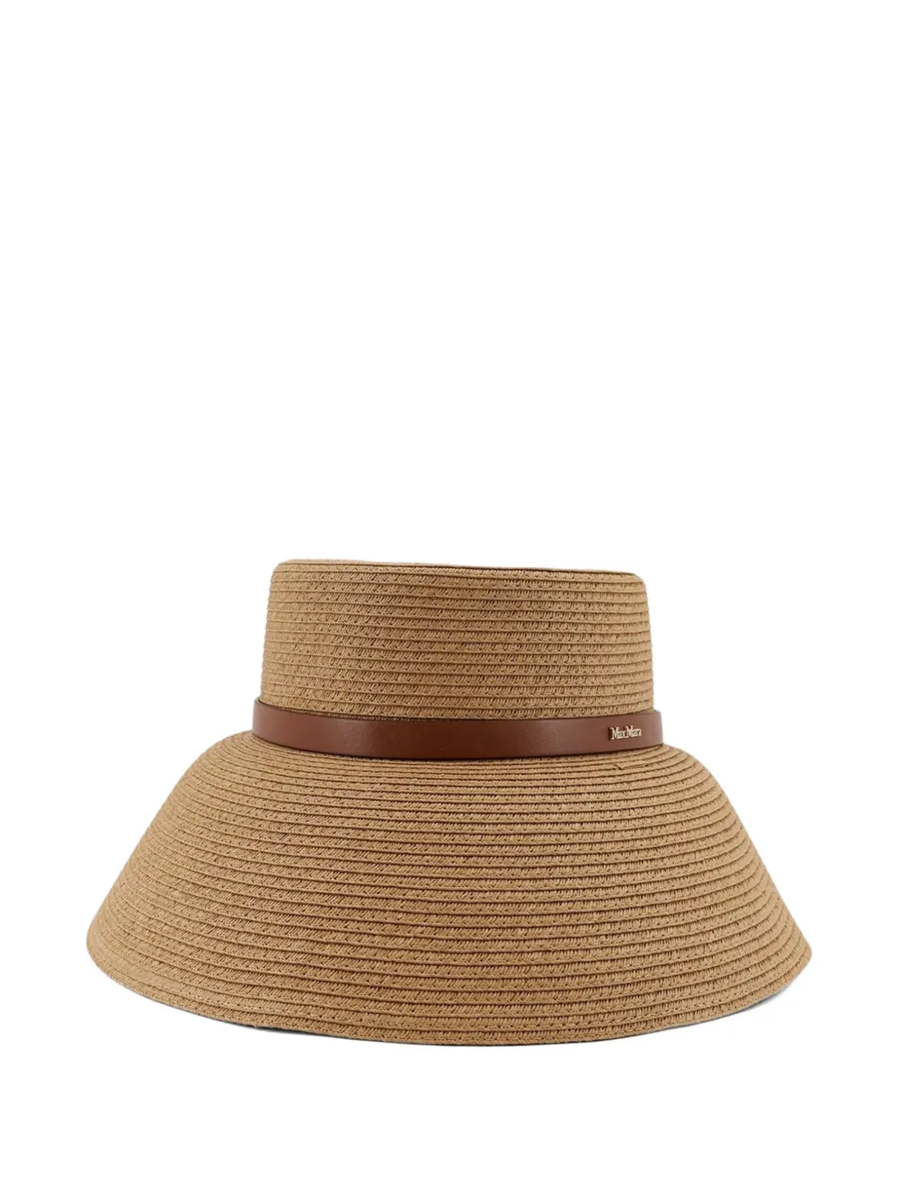 Max Mara logo-detail bucket hat - Toni neutri