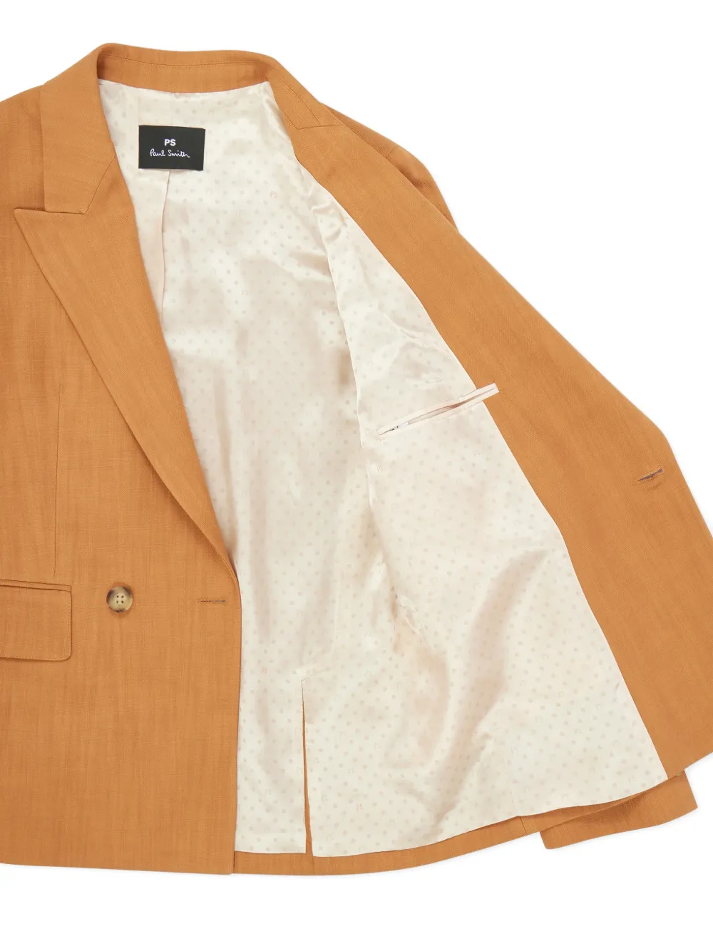 PS Paul Smith Blazer met dubbele rij knopen Bruin