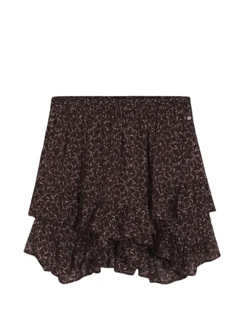BOSS falda corta con volantes