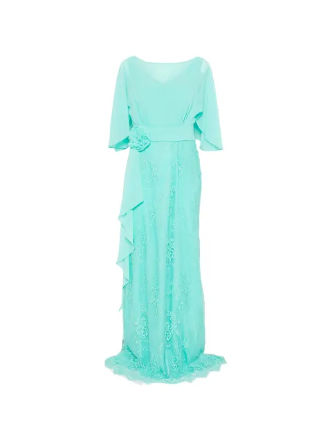 AIRE floral lace maxi dress