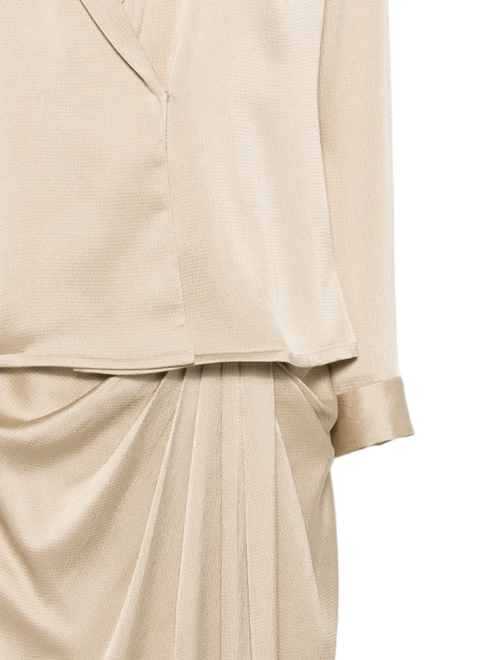  Aire Draped Skirt Set - Neutrals 