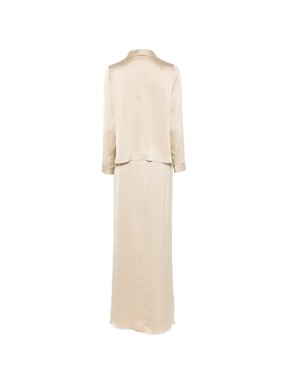  Aire Draped Skirt Set - Neutrals 