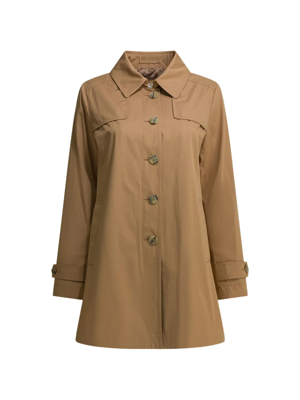 Herno button-up coat - Neutrals