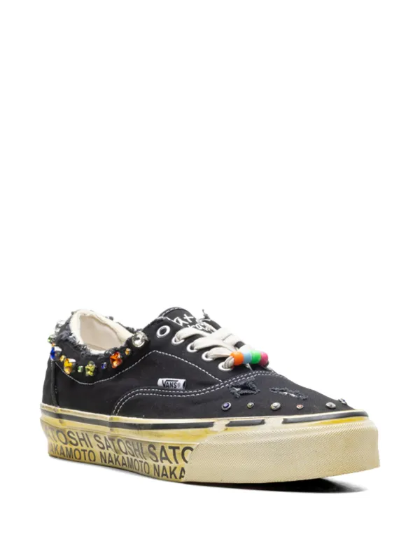 Vans x Satoshi Nakamoto OTW Era 95 Lucky Charm Sneakers | Black