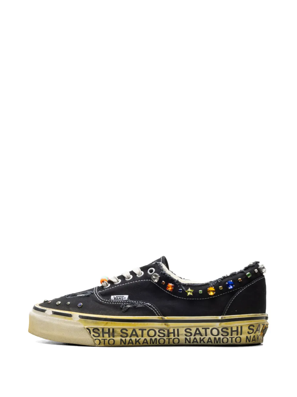 Vans x Satoshi Nakamoto OTW Era 95 Lucky Charm sneakers Zwart