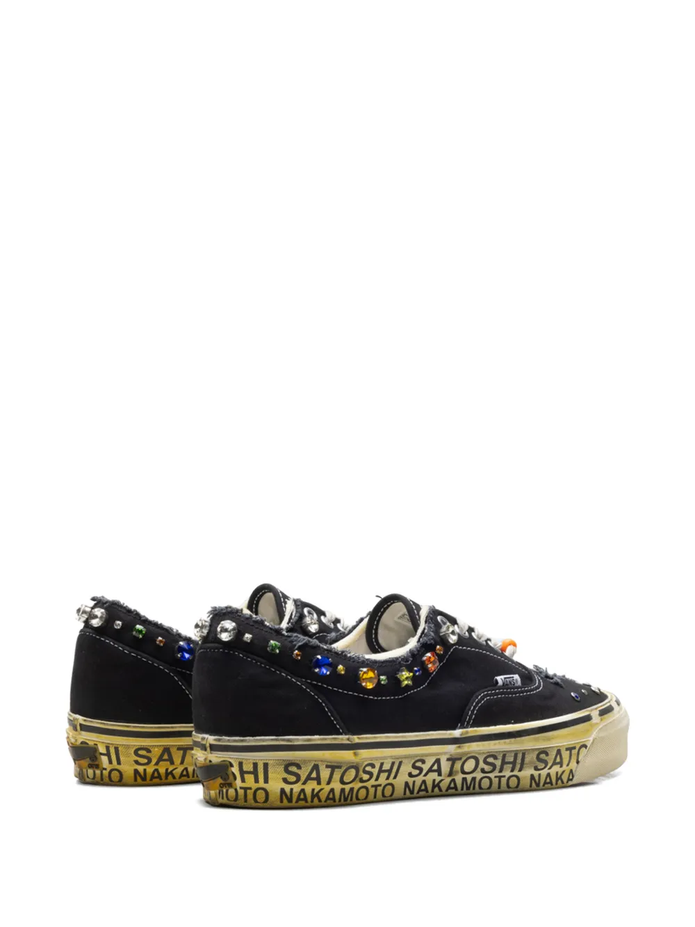 Vans x Satoshi Nakamoto OTW Era 95 Lucky Charm sneakers Zwart