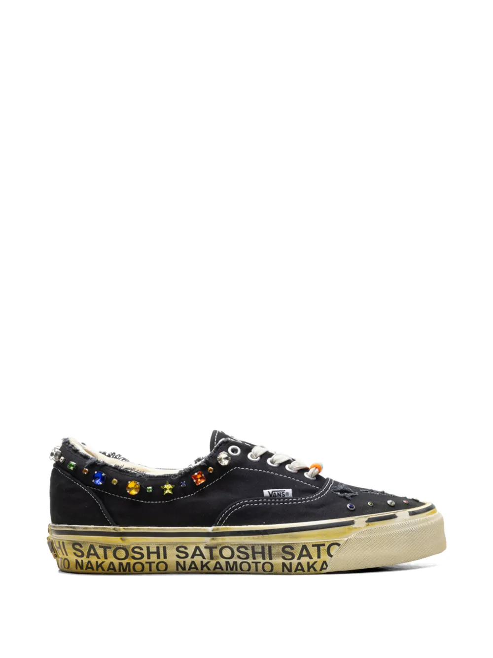 Vans x Satoshi Nakamoto OTW Era 95 Lucky Charm sneakers Zwart