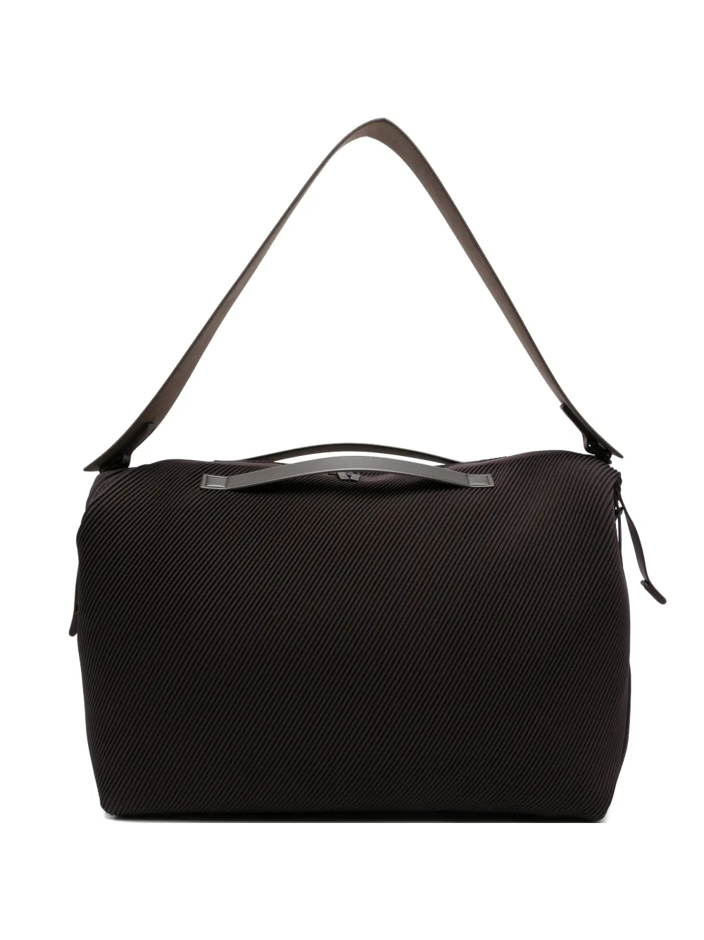 Homme Plissé Issey Miyake pleated tote bag - Marrone
