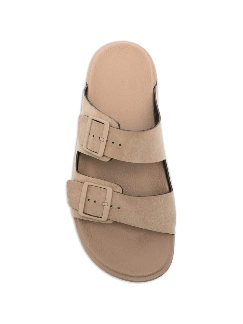 BOSS Surfley buckle strap sandals Beige