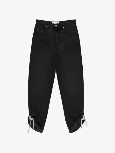 AREA jeans con detalles de cristal