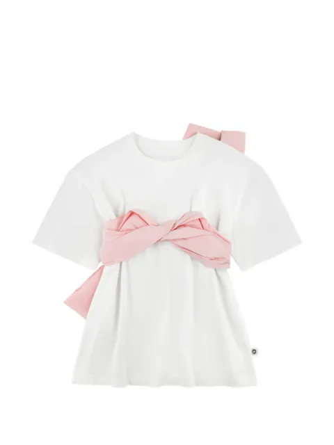 AREA taffeta-knot T-shirt