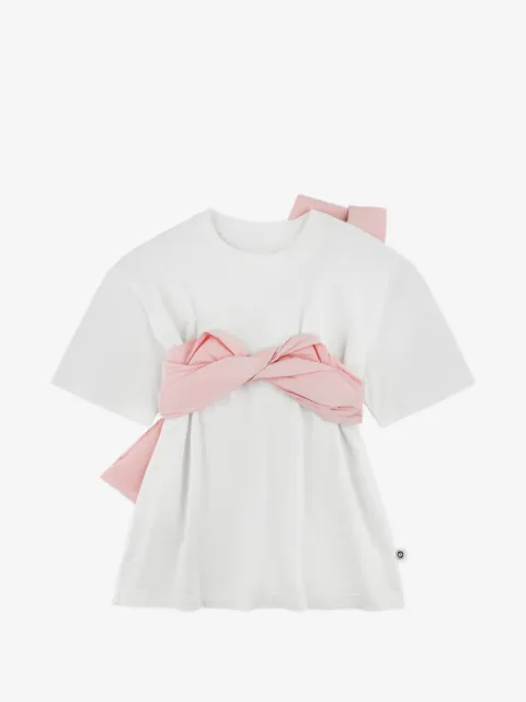 AREA taffeta-knot T-shirt