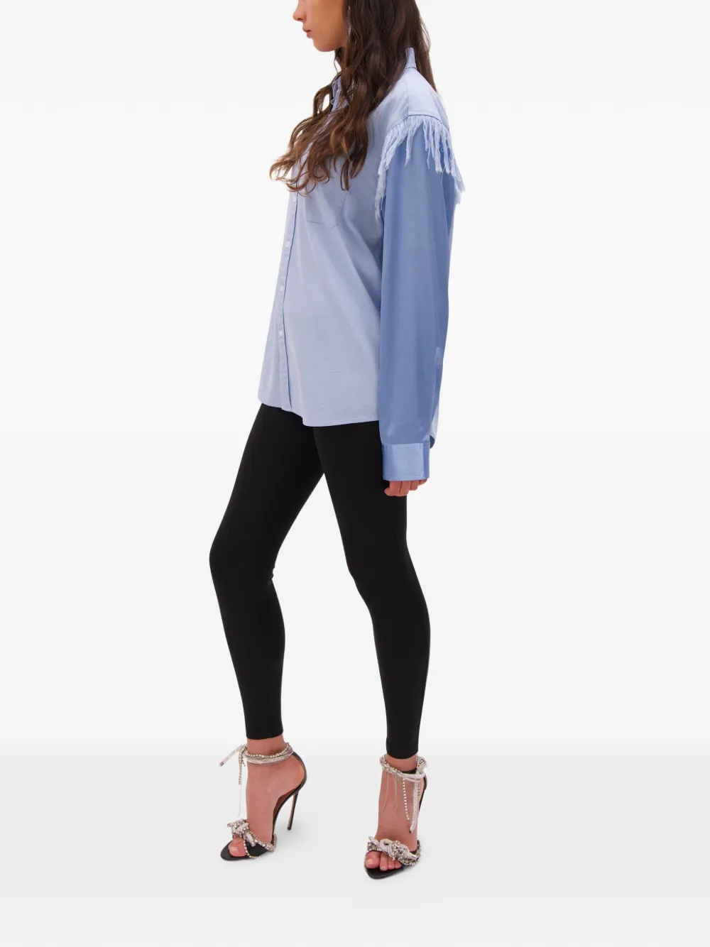  Area Camicia Destrutturata - Blu 