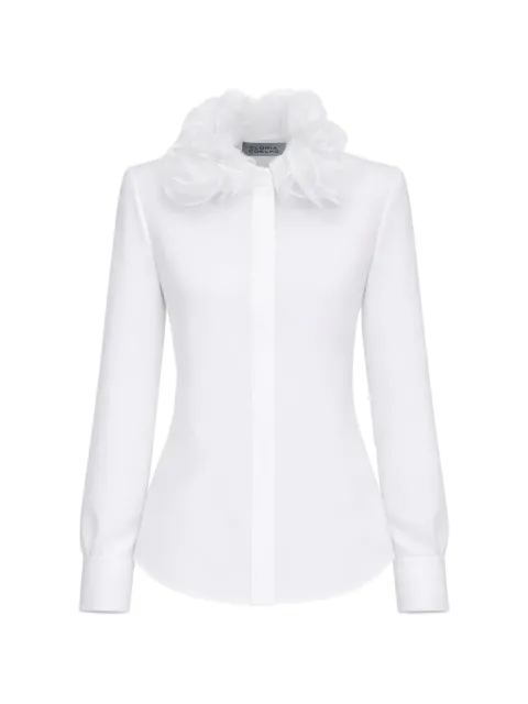 Gloria Coelho 3D ローズカラーシャツ