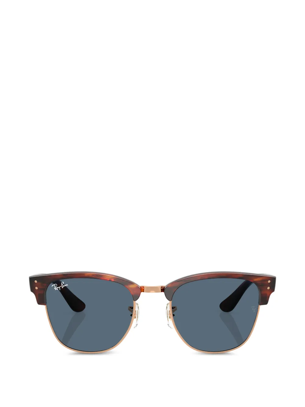 Ray-Ban Clubmaster Reverse square-frame sunglasses - Marrone