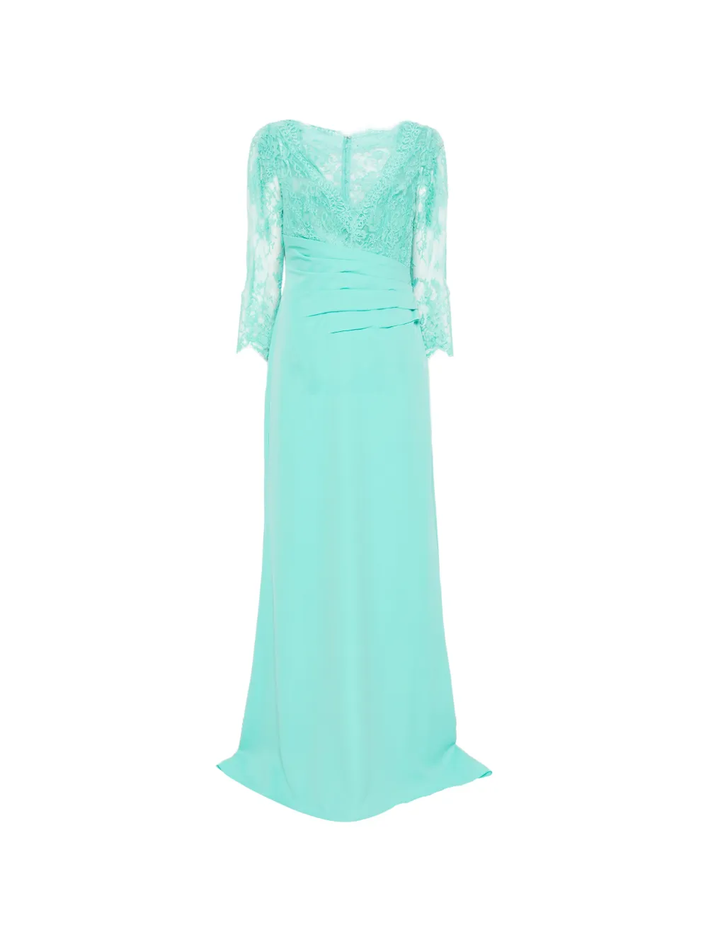 AIRE lace long-sleeve maxi dress - Verde