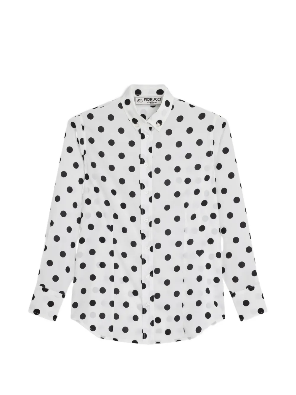 Fiorucci polka-dot shirt - Bianco
