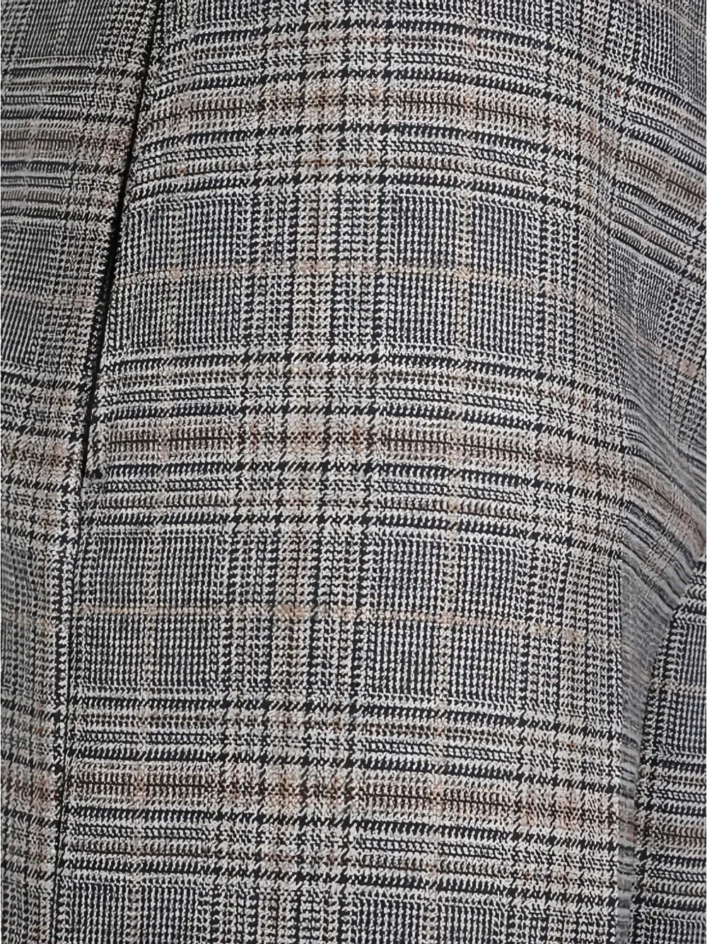  True Royal Niky Patterned Trousers - Grey 