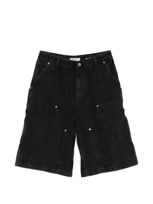 Carhartt WIP ダブルニー ショートパンツ | ブラック | FARFETCH JP