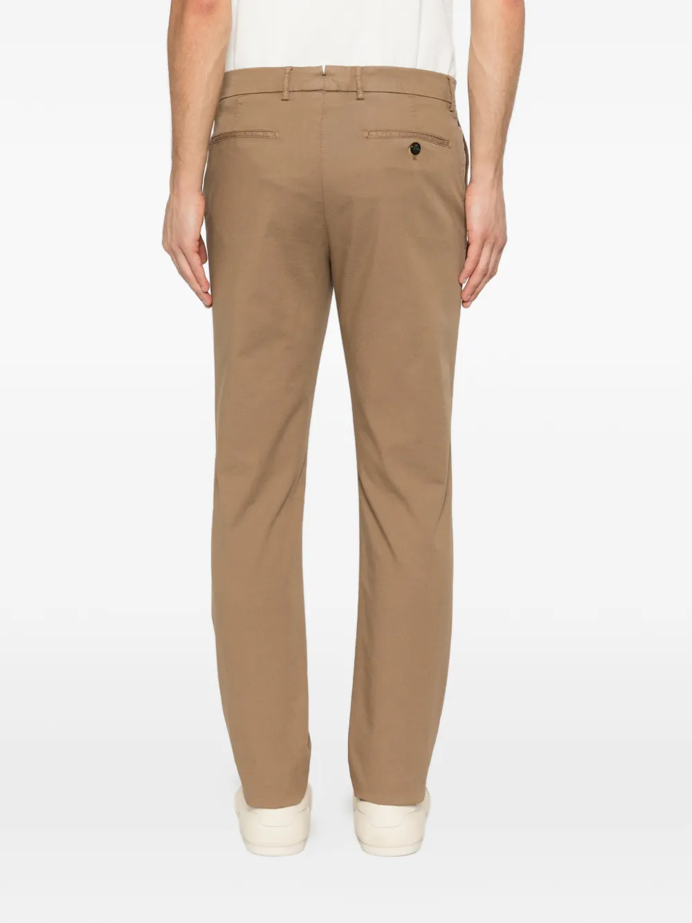 Berwich Vulcano skinny broek Beige