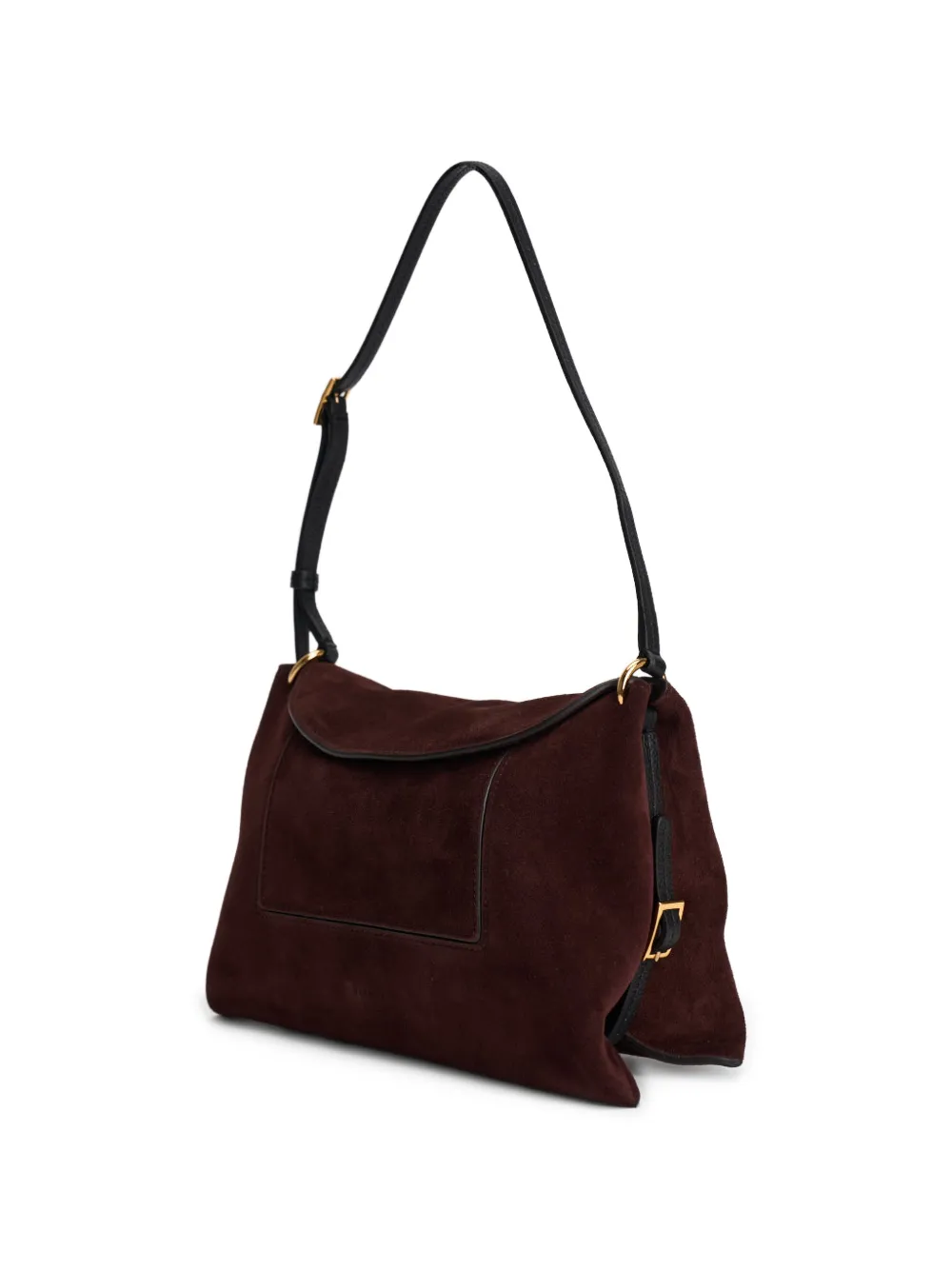  Wandler Pocket Suede Tote Bag - Brown 