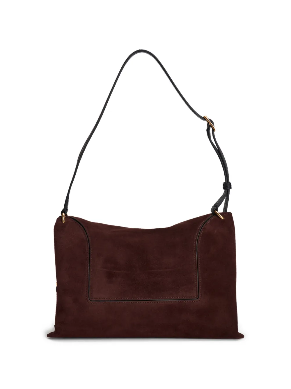  Wandler Pocket Suede Tote Bag - Brown 