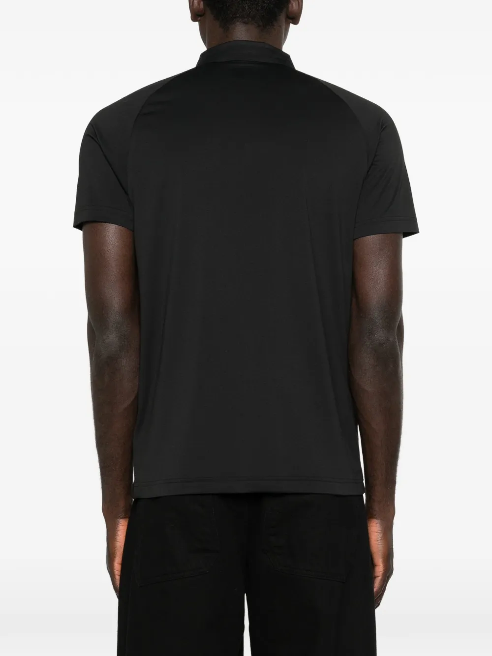 BOSS Poloshirt met logo Zwart