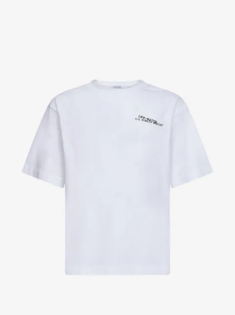 Off-White Camiseta com estampa gráfica