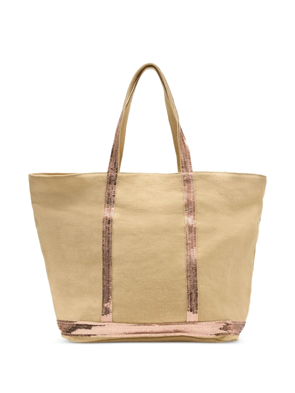 Vanessa Bruno L handles shopper tote bag - Toni neutri