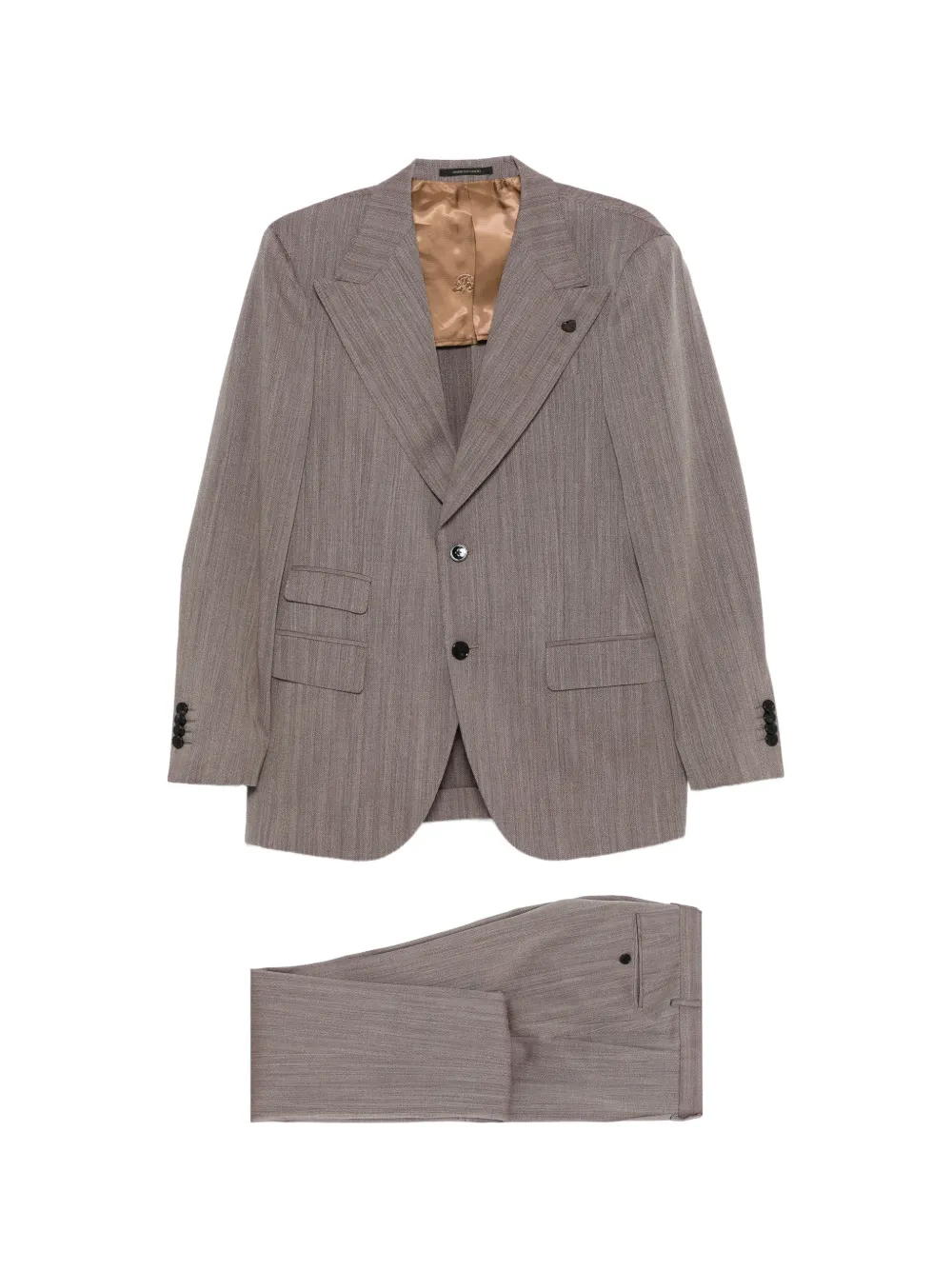 Gabriele Pasini pocket suit - Marrone