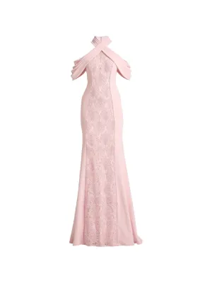 women's plus lace dress Kiyonna Women's Scalloped Boudoir Lace Dress main image 0
