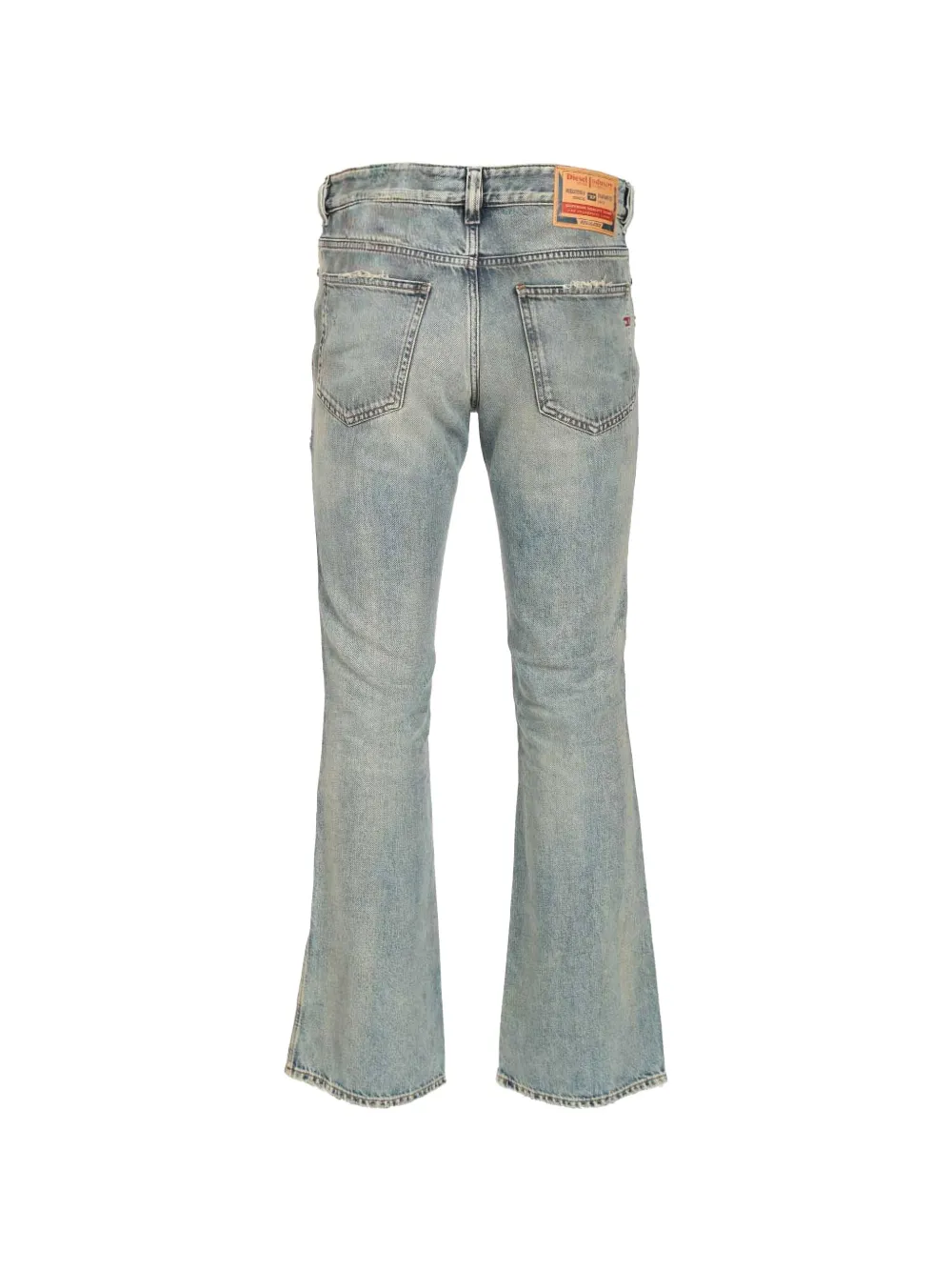  Diesel 1998 Distressed-detail Bootcut Jeans - Blue 