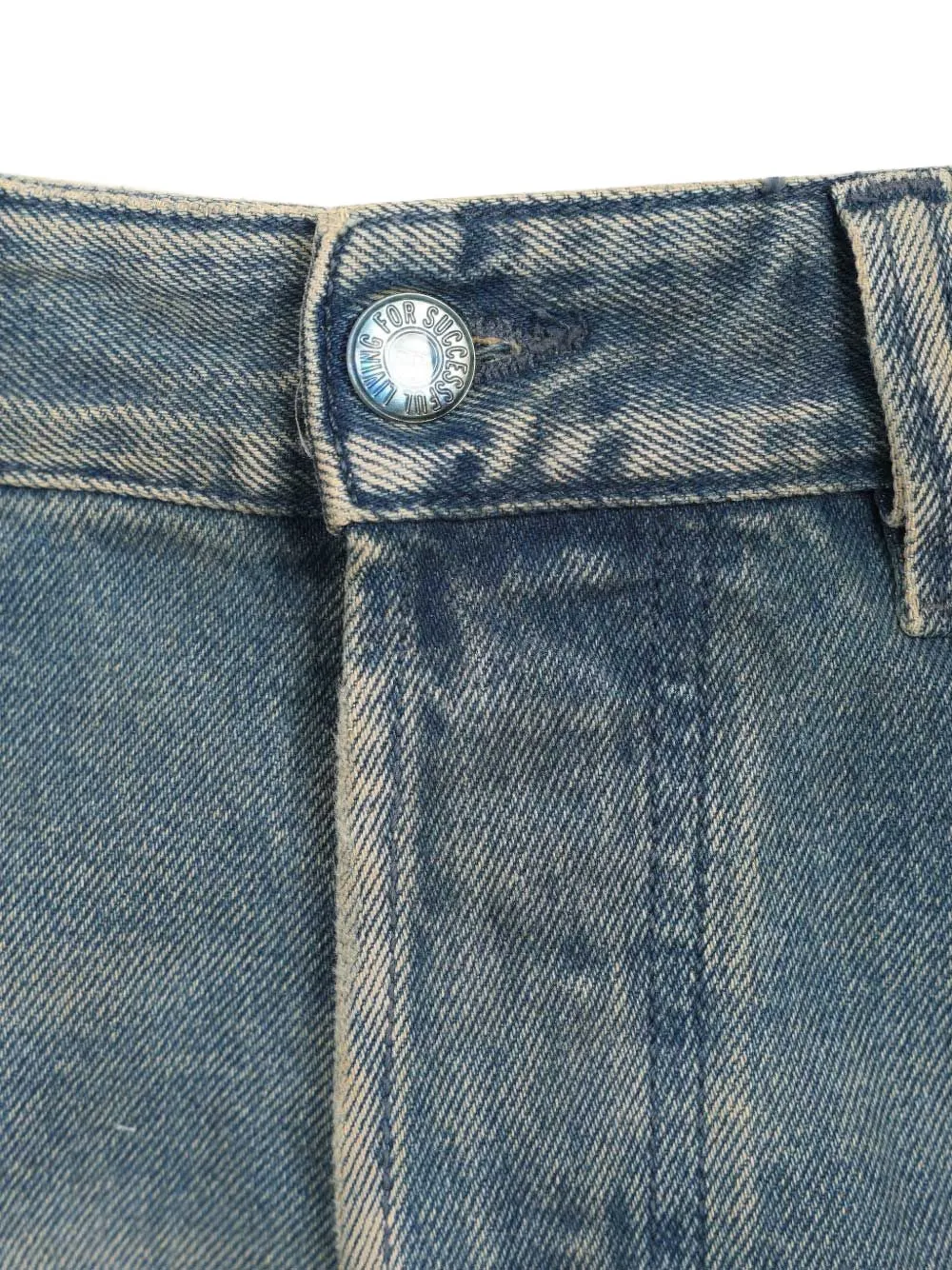 Diesel 2024 jeans met logopatch Blauw