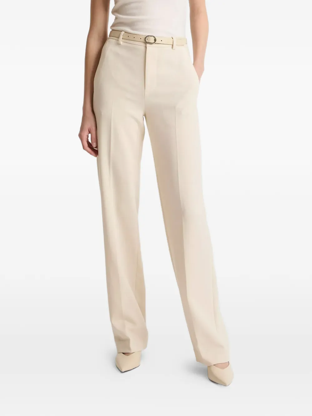 Vince Elsa high-rise trousers - Neutrals