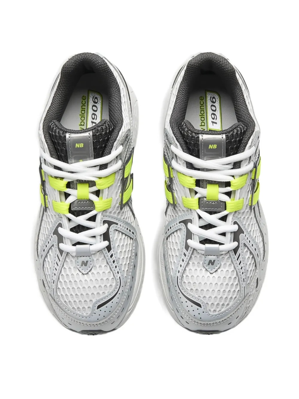 New Balance Kids 1906 sneakers met logodetail Grijs