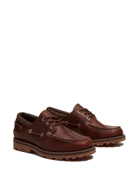Timberland Kids laced boat shoes