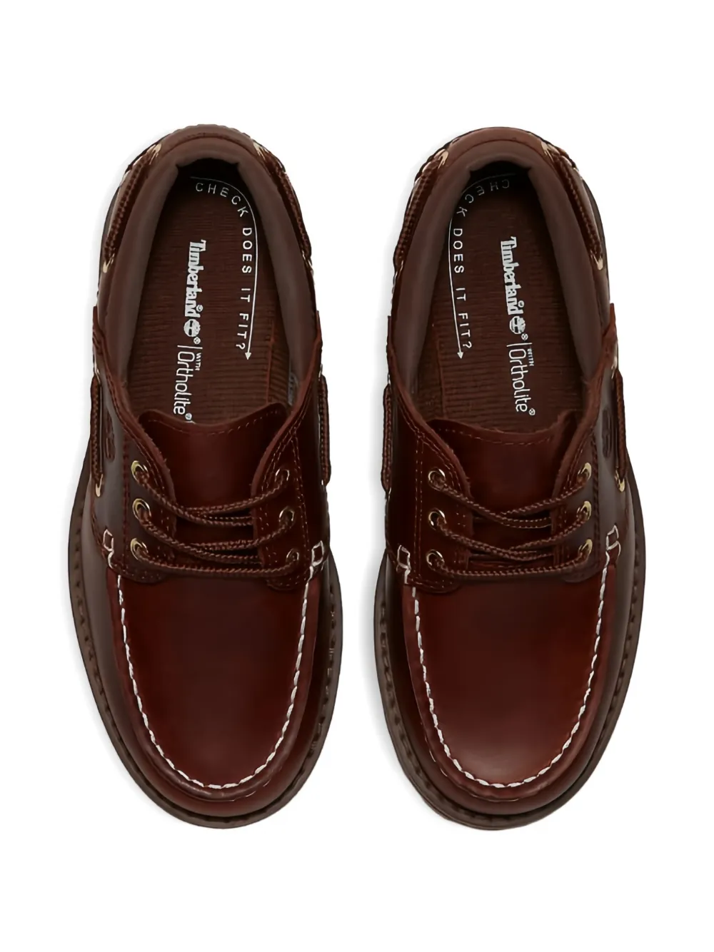 Timberland Kids Bootschoenen met kant Bruin