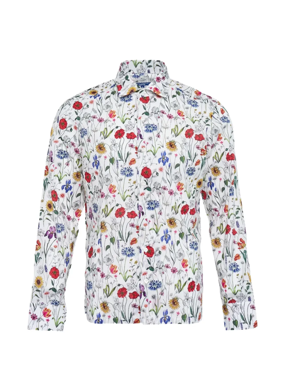 Junya Watanabe floral shirt - Bianco