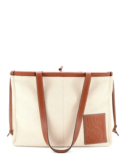 Loewe Pre-Owned tote Cushion grande de lona